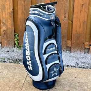 WIlson Staff NFL Golf Cart Bag - 14-Way Divider + Puttler Well - DALLAS COWBOYS - Picture 1 of 4