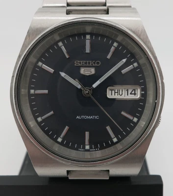 Seiko 5 Automatic Exhibition Caseback Stainless Watch - 7S26-0354 / 7S26-0520 - Image 1 of 4