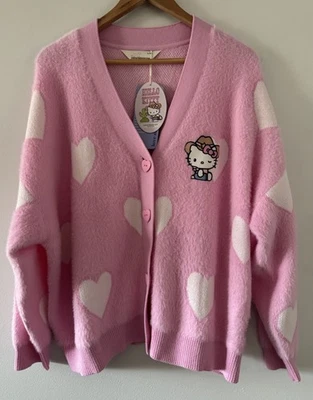 Peter Alexander Hello Kitty Cardigan Size L/XL RRP$129.00 - image 1 of 4