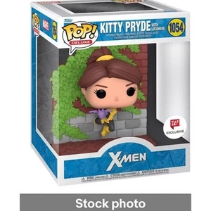 Funko Marvel POP! Figura Vinilo Deluxe X-Men: Kitty Pryde con Lockheed 9 cm - Imagen 1 de 9