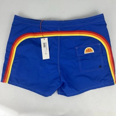 $139 Sundek Men’s Swim Trunk Suit Board Shorts 38 Vintage Sapphire 01 - Image 1 of 4