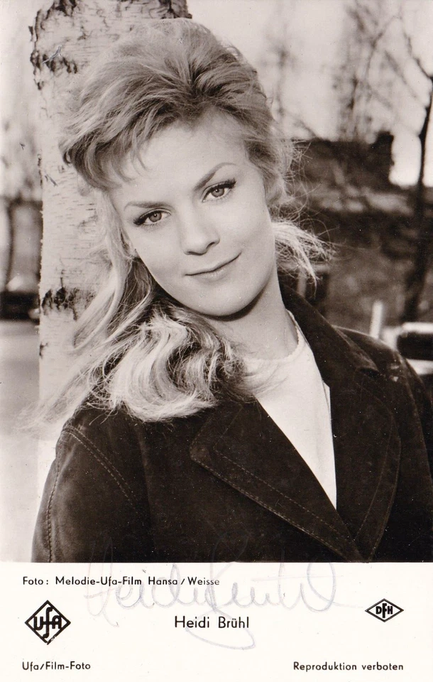 Heidi Brühl+ - original signierte UFA Karte FK 5028 - Bild 1 von 1
