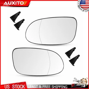 Heated Mirror Glass LH RH Fits Mercedes CLK63 AMG Black Series 2008 SL55 2004 - Picture 1 of 13