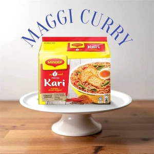“Maggi Instant Curry Noodles 5-Pack | Quick + Easy 2-Minute Meal” - Picture 1 of 6