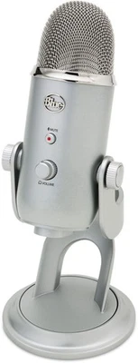 Blue Yeti USB Mikrofon für Podcasting Streaming Gaming Silber - Bild 1 von 2