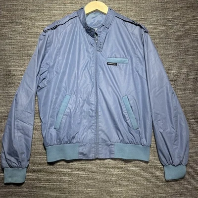 Chaqueta Members Only Para Hombre 42 Azul Cremallera Completa De Colección Europa Artesanal Foto 1 de 4