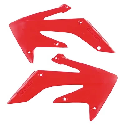Cucharas de radiador Acerbis 2000 CR rojas para Honda CRF250R 2004-2009 Foto 1 de 4