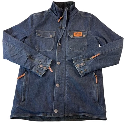 Thor Hallman GP Denim Racing Street Jacket men’s size Medium  - Image 1 of 4