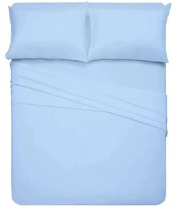 Set Lenzuola Camper Letto 42 x 80, 4 Pezzi Lenzuola per Camper e Rimorchi da Viaggio,... - Foto 1 di 5