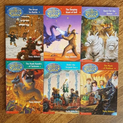 THE SECRETS OF DROON Book Lot Paperback Kids Magic Fantasy Books 5 6 10 11 12 13 - Image 1 of 4