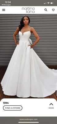 vestido de novia martina liana vestido de novia martina liana ml1394zz12 talla 16 Foto 1 de 4