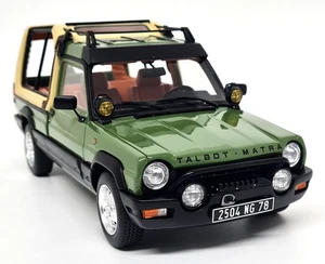 Otto 1/18 Talbot Matra Rancho Decouvrable Green 1981 Resin Scale Model Car - Picture 1 of 11