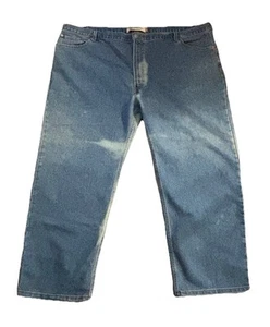 Levi’s 550 Relaxed Fit Red Tab Jeans Men’s 52x30 Blue Washed Dyed - Picture 1 of 6