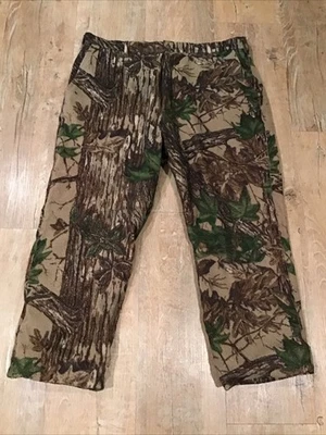 VTG Cabelas Whitetail Clothing GoreTex Thinsulate Realtree Camo Hunting Pants XL - Image 1 of 4