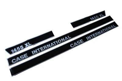 IHC CASE Aufkleber international 1455XL Logo Emblem Sticker Label lang