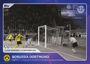 ➠ Topps Champions League 30 Seasons #68 Borussia Dortmund BVB - Parallel /99 - Bild 1 von 2