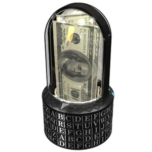 Puzzle Pod Cryptex - Brain Teaser y banco de monedas - Imagen 1 de 7