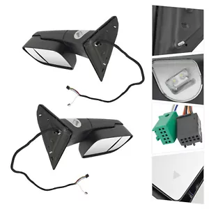 Towing Mirror Left & Right Side Rearview Mirror For 2019-2021 Ram 2500 3500 - Picture 1 of 20