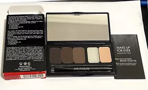 Makeup Forever Pro Sculpting Brow Palette Harmony 2 (brown to black) - Picture 1 of 4
