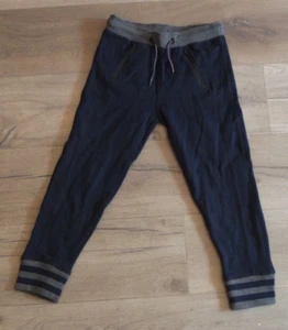 Tommy Hilfiger Winter Home Pants Trousers Size M 128 8-9 New Elastic Band Blue - Picture 1 of 5