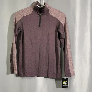 Champion Boys LS Athletic Top Sz 8 - 10 NWT Burgundy - Picture 1 of 3