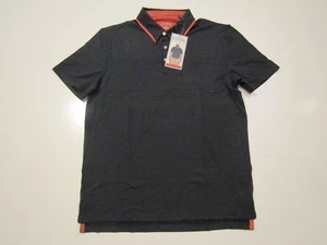 CHAPS Short Sleeve Black Red Polo Shirt Moisture Wicking Sz XL NWT Mens - Picture 1 of 3