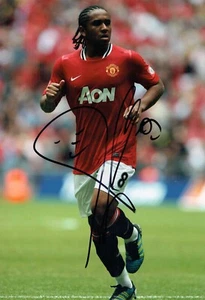 Anderson Signed Autograph 12x8 Photo 1 + COA Manchester United Man Utd - Picture 1 of 1