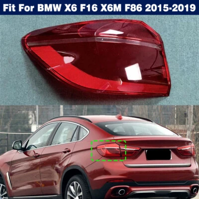 Left Driver Side Bumper Tail Light Lens Cover For BMW X6 F16 X6M F86 2015-2019 - Image 1 of 4