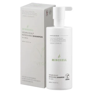 MINOXELL Vegan Scalp Refreshing Shampoo 480ml 16oz Anti Hair Loss Care - Picture 1 of 18