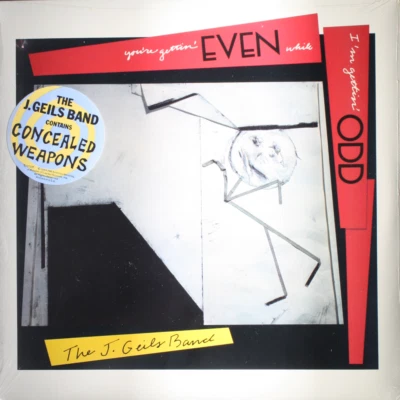 THE J. GEILS BAND You're Gettin' Even While I'm Gettin' Odd - NEW SEALED 1984 LP Foto 1 de 2
