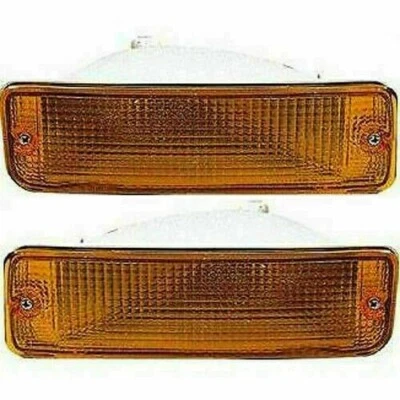 New Set Of 2 Signal Lamp Assembly Fits 1993-1998 Toyota T100 TO2530118 TO2531118 - Image 1 of 4