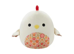 Squishmallows 5 inch Todd the Beige Rooster with Floral Belly - Picture 1 of 4