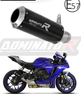 SCARICO TERMINALE GP TITANIO BLACK YAMAHA YZF R1 1000 MY 2015 2023 - Imagen 1 de 5