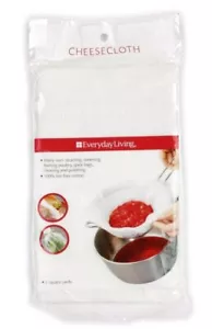 2 Packs Everyday Living Lint Free Cotton Cheesecloth 4 Square Yards - QUICK SHIP - Picture 1 of 5