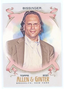Topps Allen & Ginter 2021 - Buzz Bissinger #262 - Periodista y Autor - Muy bien Hecho - Imagen 1 de 2