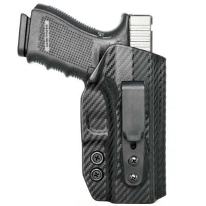 Tuckable IWB Holster fits: Glock 19 19X 23 32 45 (Optic Ready) - Rounded Gear - Picture 1 of 19