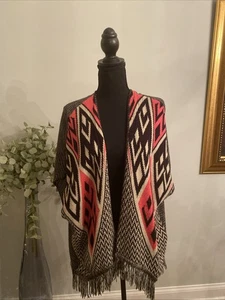 Scialle Say What stampa boho taglia unica - Foto 1 di 3