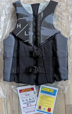 Chaleco Salvavidas HyperLite Fluido Flex Hebilla Cremallera Hombres Adultos Talla L Nuevo con Etiquetas Foto 1 de 4