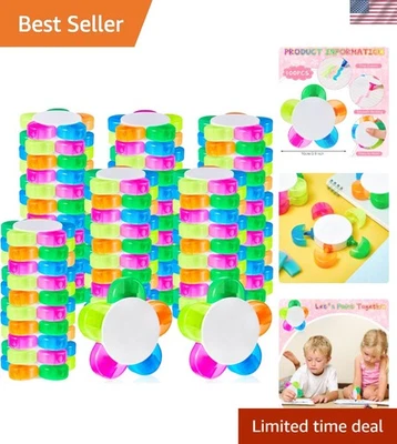 Resaltadores de pétalos de colores - 100 piezas, colores surtidos Foto 1 de 4