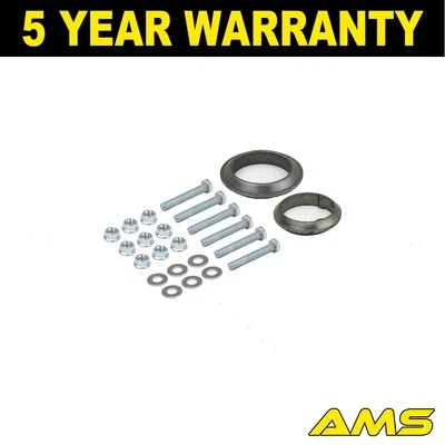 Kit de montaje de tubo de escape delantero derecho AMS para Audi Cabriolet 1994-2000 2,6 Foto 1 de 4