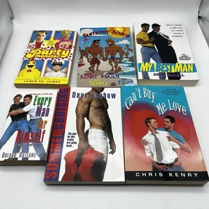 GAY INTEREST Gay Fiction Novels Book Lot Of 6 Paperback - Picture 1 of 7