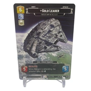 Star Wars Unlimited Gold Leader Jump To Lightspeed Prestige Non-Foil JTL 1073 NM - Picture 1 of 2