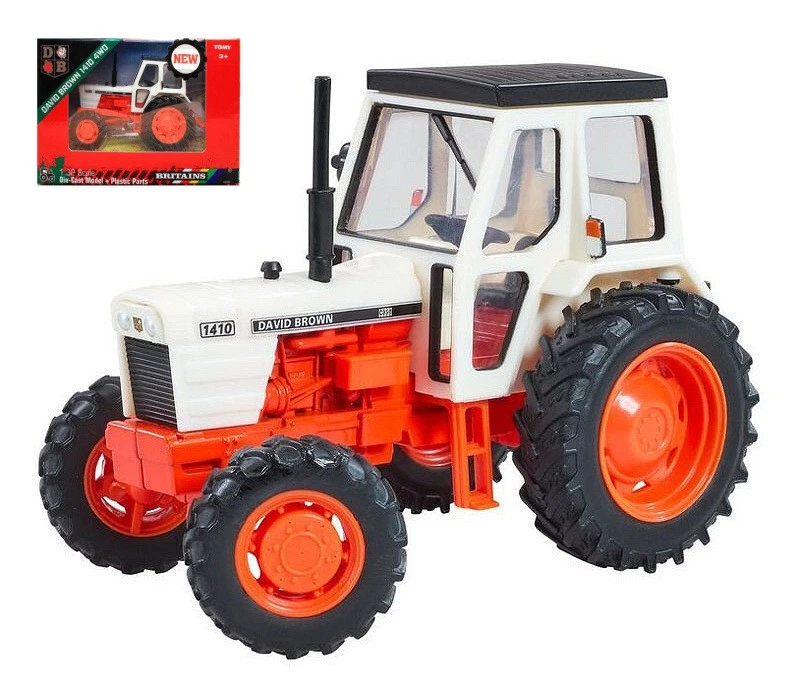 BRITAINS LC43393 TRATTORE DAVID BROWN 1410 4WD 1:32 Modellino - Immagine 1 di 1