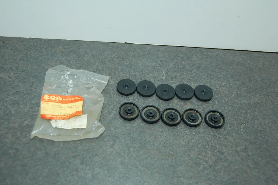 10 NOS Suzuki 09285-06005 sello de aceite 6x30x5 T350 GT250 GT380 TS250 TM250 RL250 Foto 1 de 4
