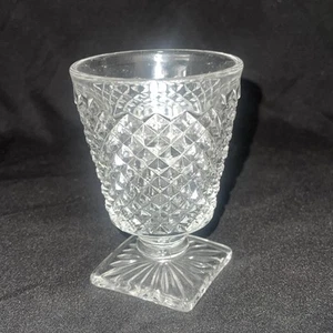 "Vidrio Westmoreland English Hobnail Square 4""" - Imagen 1 de 6