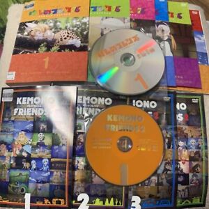 Kemono Friends Season 1 And 2 Dvd All 10 Volumes