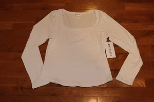 Nuevo con etiquetas Top Athleta Signature acanalado cuello cuadrado talla grande ¡Precio de venta sugerido por el fabricante $65!! - Imagen 1 de 10