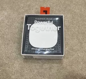 NEW Sharper Image Powerful Together Wireless Charging Pad - White - Picture 1 of 2