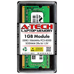 1GB DDR3-1066 SODIMM Hynix HMT112S6AFP6C-G7 Equivalent Laptop Memory RAM - Picture 1 of 2