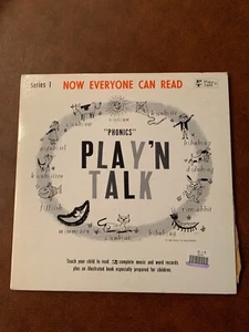 Play 'N Talk Phonics - Series #1 Gatefold 1962 Vinyl 12'' Vintage - Picture 1 of 3